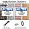 Signmission Fire Standpipe Inside OSHA Notice Sign, Plastic, 14in W x 10in L, 2PK OS-2PACK-NS-P-1014-L-12695 - alternate 6